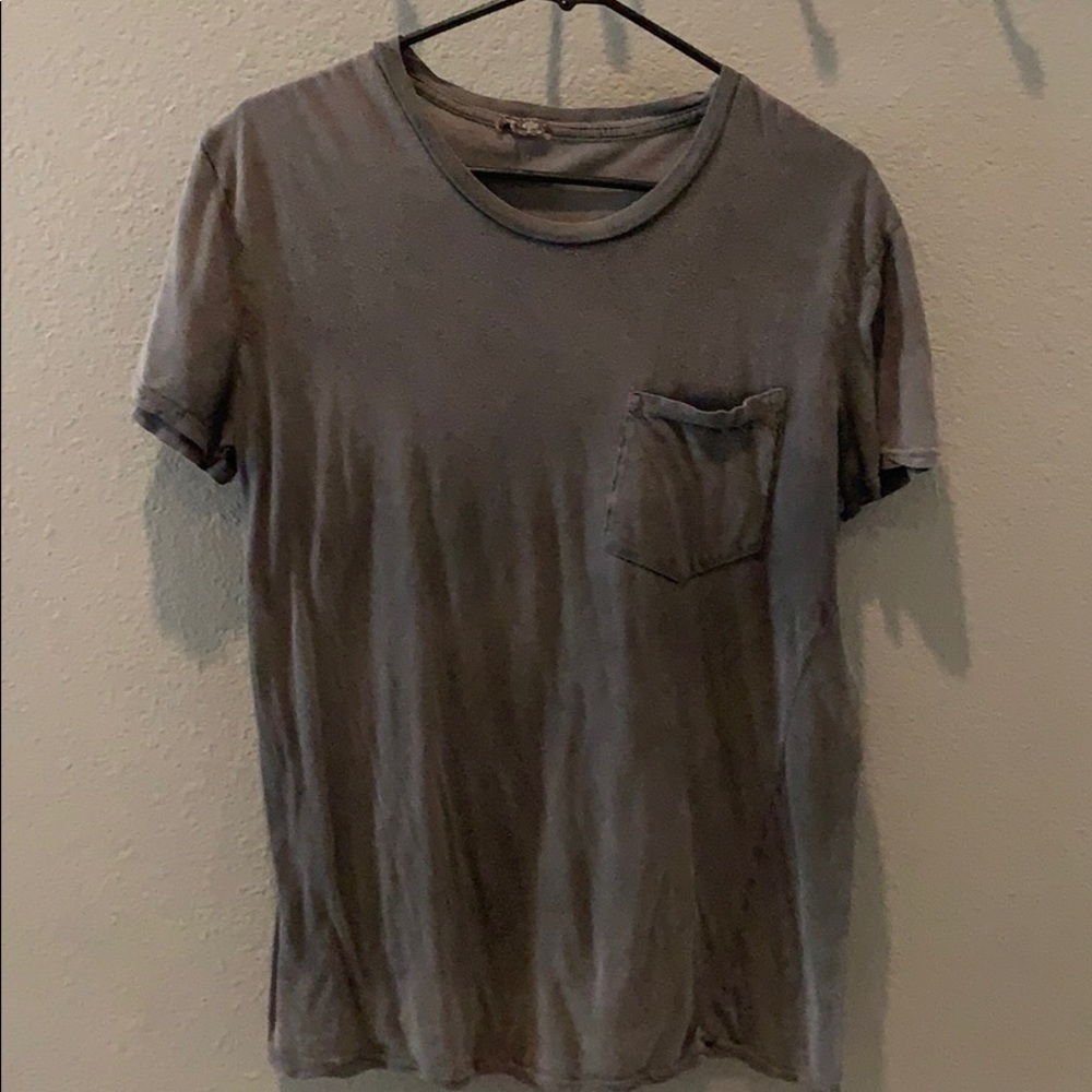 Distressed Gray Brandy Melville Top